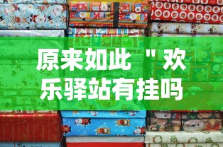 原来如此 ＂欢乐驿站有挂吗	”详细分享装挂步骤